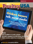 Cover of January 2012 issue WATT PoultryUSA